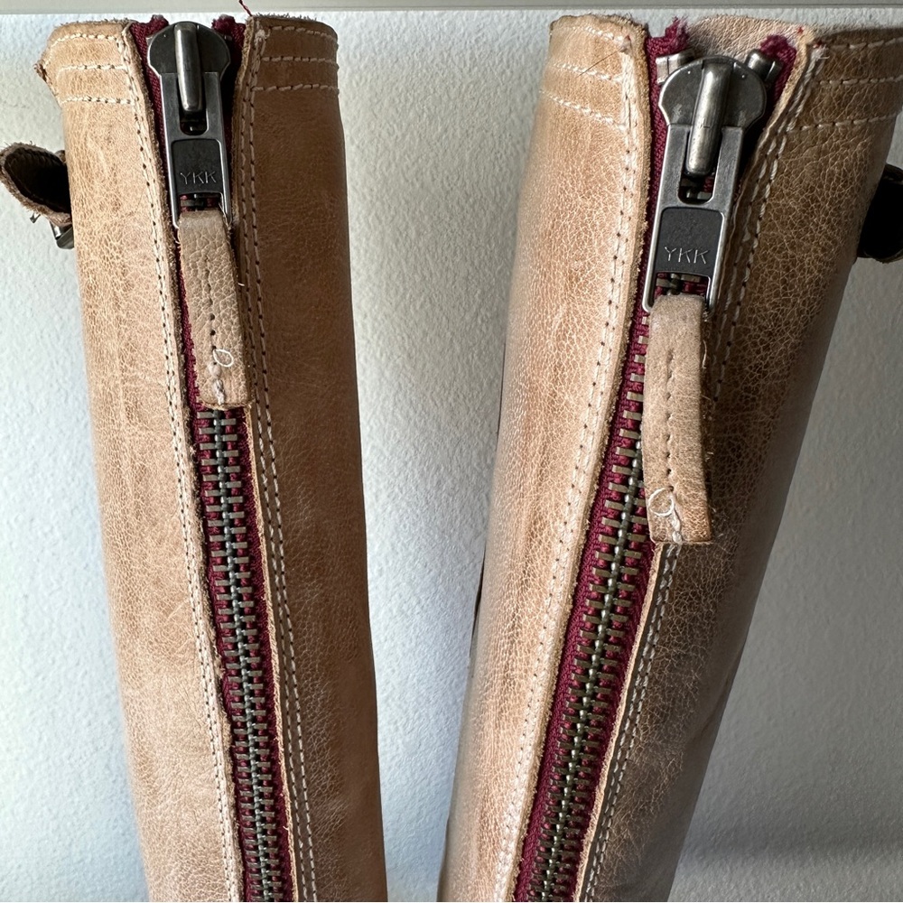 Freebird Women’s Tan Knee-High “Roady” Leather Boots Size 7 - Picture 7 of 13